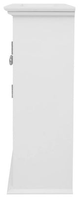 Dune Wall Mounted Bathroom Medicine Cabinet, White