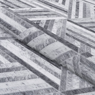 Couristan Prairie Archetype Area Rug, Grey-Black, 7'6" X 10'
