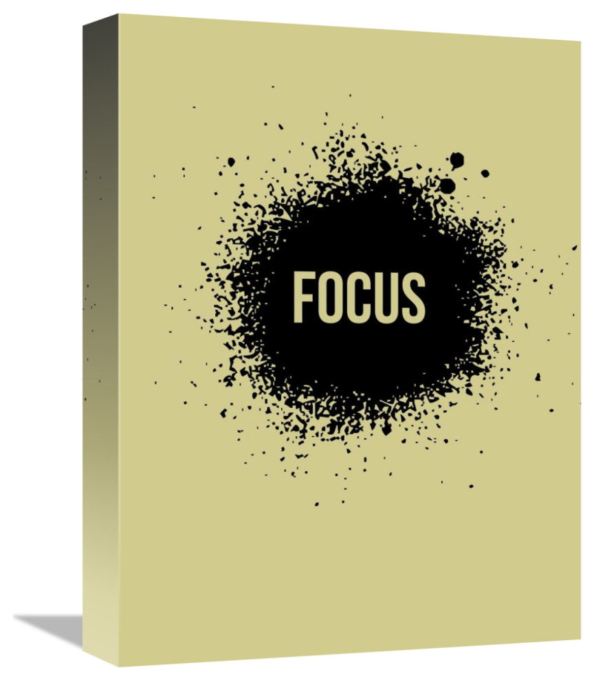 "Focus Poster Grey" Fine Art Print