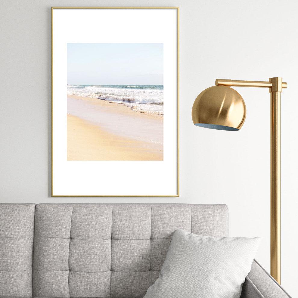 Bree Madden Summer Surf Metal Framed Art Print