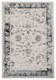 LALUZ Distressed 5'x7'Mat Stain Fade Resistant Area Rug