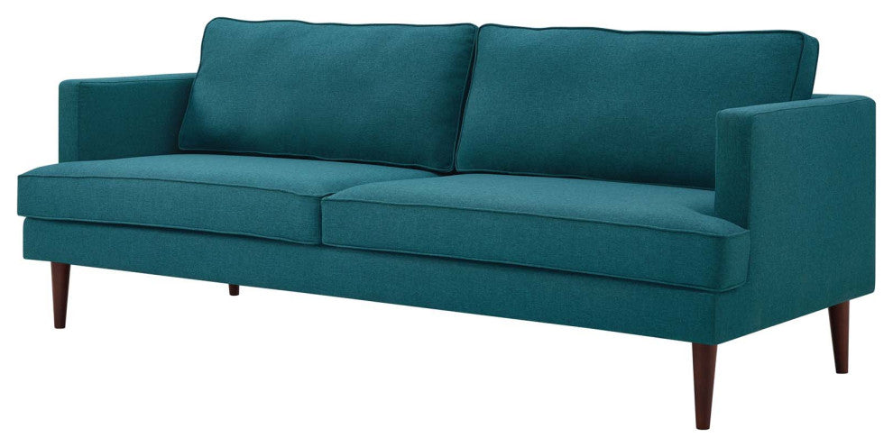 Armchair and Sofa Set, Fabric, Teal Blue, Modern, Living Lounge Hospitality
