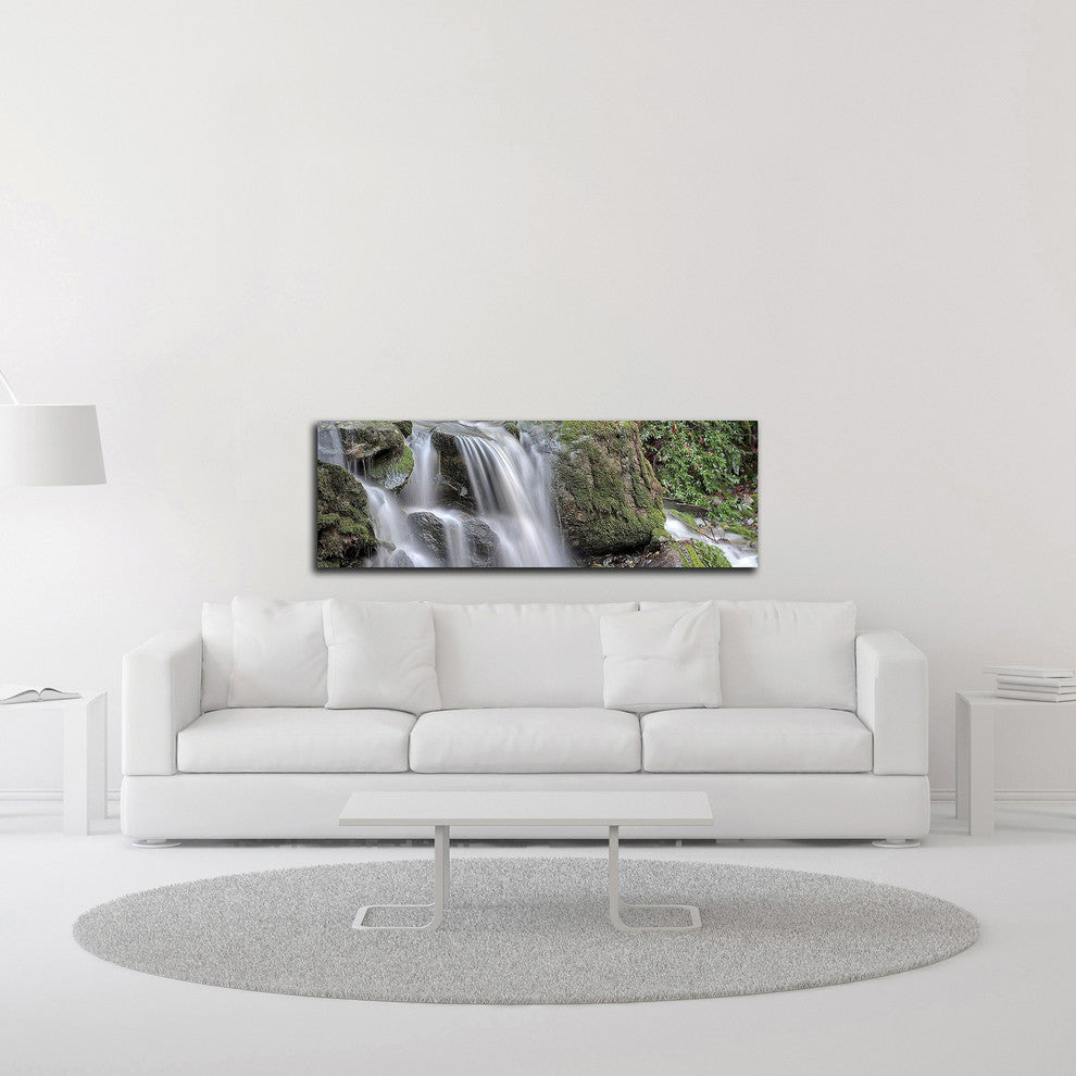 Canyon Falls No. 10 by Alan Blaustein, Print on Canvas, 42" x 14"