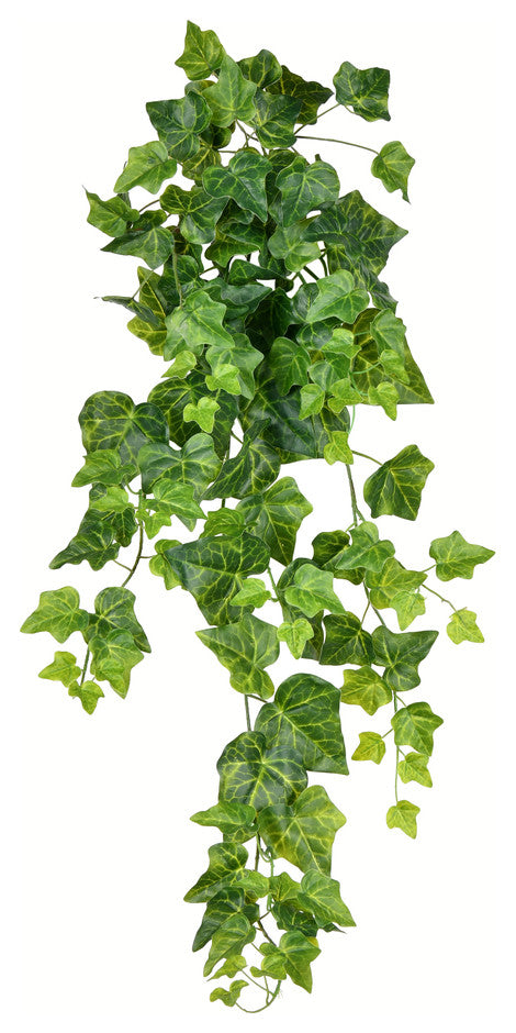 Vickerman Artificial 36" Large Hanging Ivy Bush.