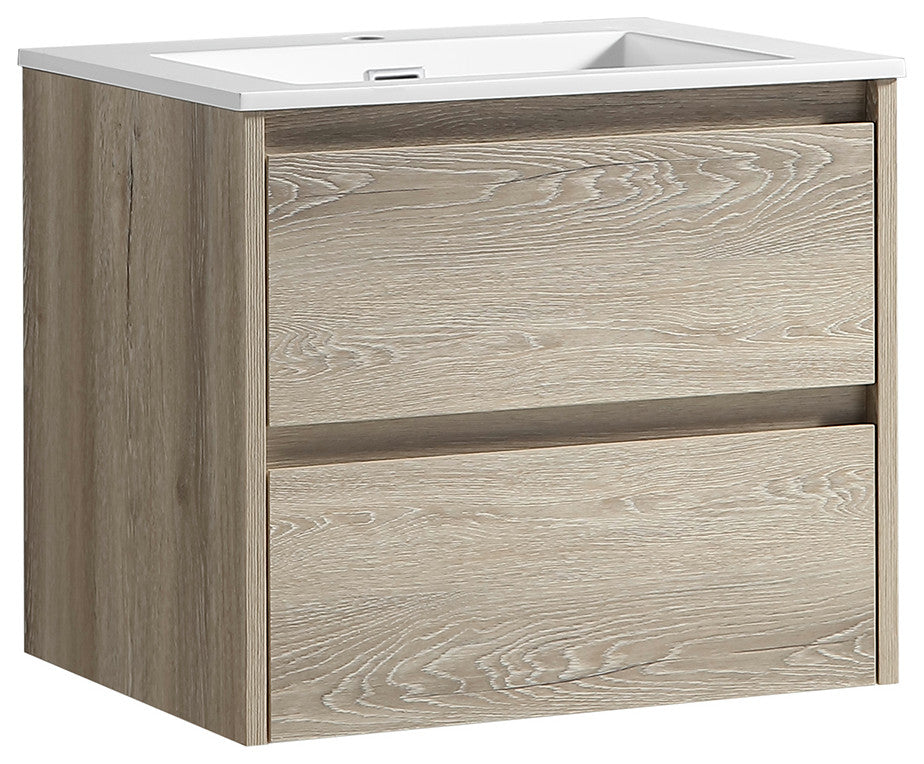 The Marlow Single Bathroom Floating Vanity, Liv, 24"