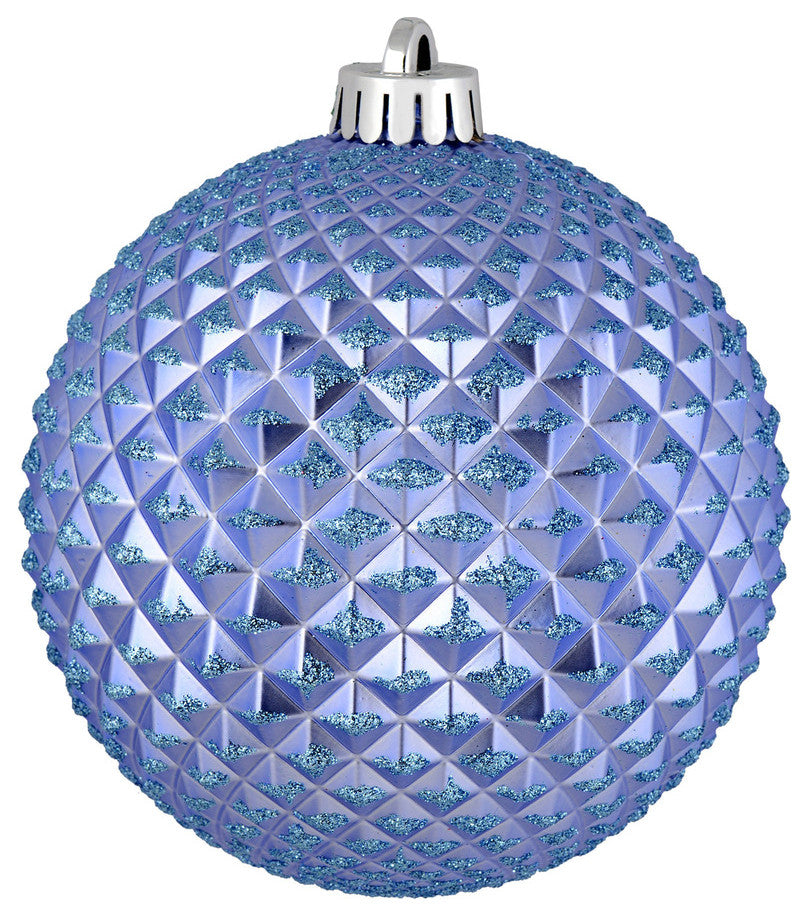 6" Lilac Durian Glitt Ball Drill 4Bg