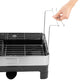 Concerto Fingerprint-Proof Stainless Steel Drying Rack with Wine Glass Holder
