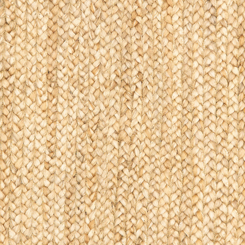 Classic Jute Flaxen Indoor Area, 5' x 8'