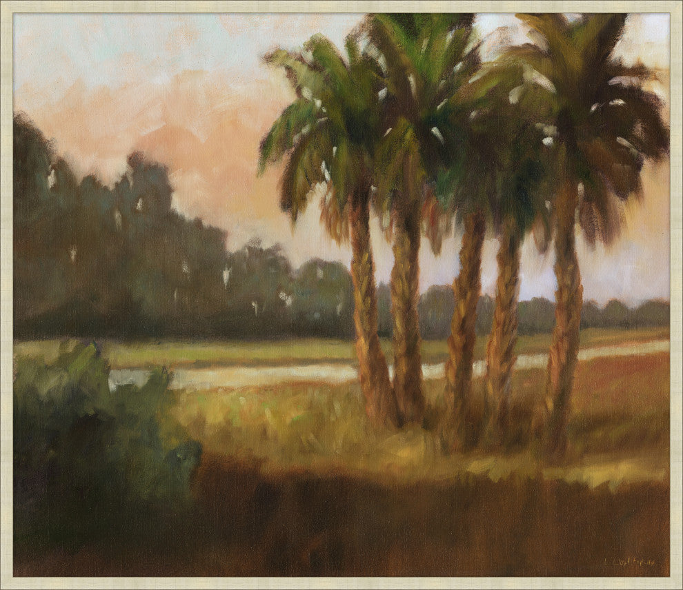 Hevanly Palms, Giclee Reproduction Artwork