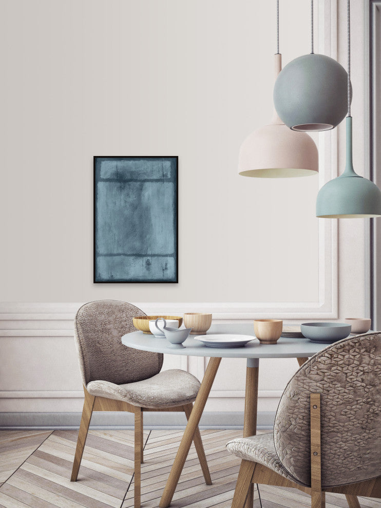 "Perfect Harmony" Floater Framed Painting Print on Canvas, 12x18