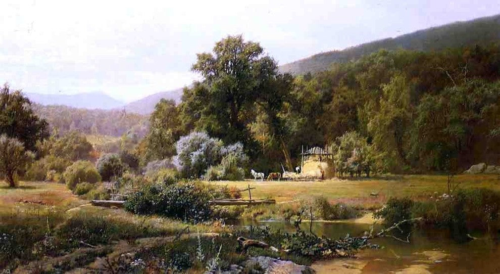 Hugh Bolton Jones Summer in the Blue Ridge Wall Decal