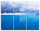 "Livorno Port Lighthouse" Photo Metal Wall Art, 3 Panels, 36"x28"