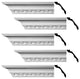 Cornice White Urethane Capucina Ornate Design 5 Pieces Totaling 475" Length