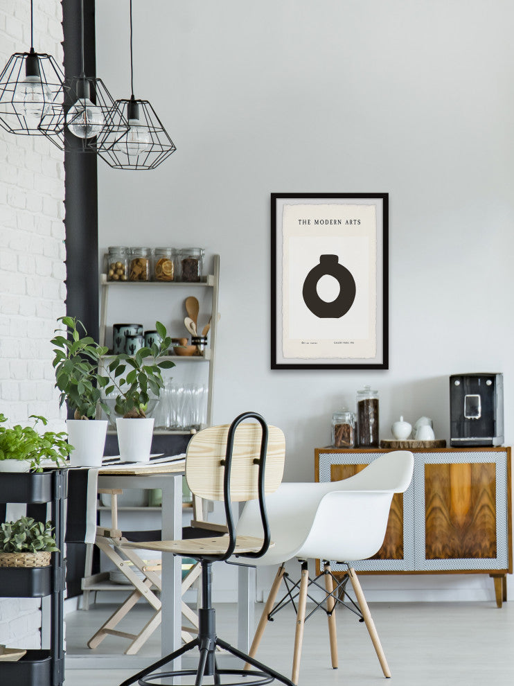 "The Modern Arts" Framed Painting Print, 16x24