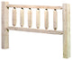 Homestead Collection Full Headboard, Clear Lacquer Finish