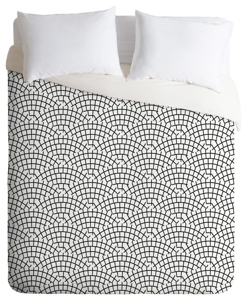 Holli Zollinger Mosaic Scallop Light Duvet Cover Set, Twin XL
