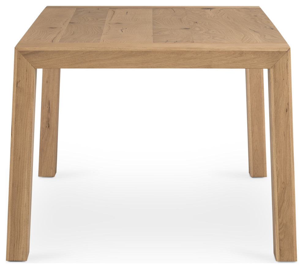 Capra Dining Table-Light Oak Resin