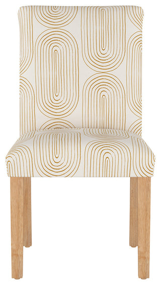 Dining Chair, Oblong Mustard