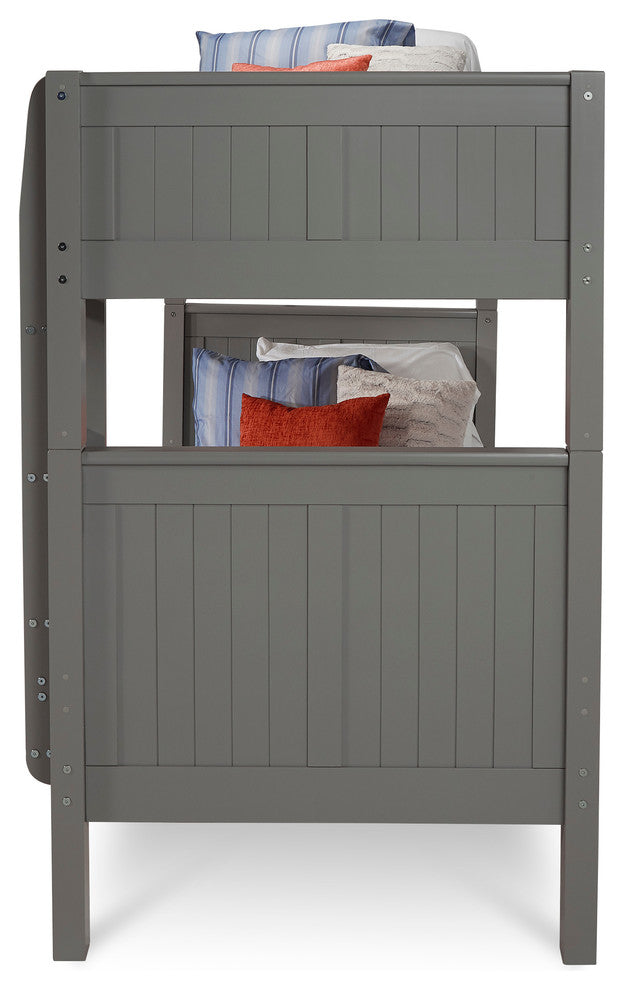 Camaflexi Twin Bunk Bed, Panel Headboard