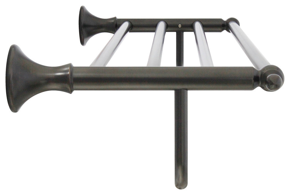 MODONA's 24" Towel Rack Antica Series -, Rubbed Bronze
