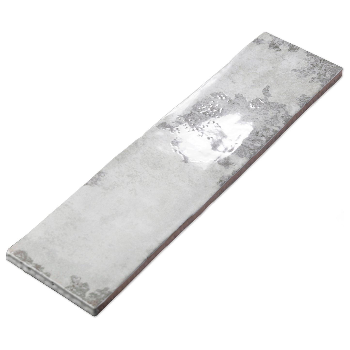 Biarritz 3" x 11-7/8" Ceramic Wall Tile, Grey