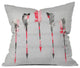 Deny Designs Iveta Abolina Coral Feathers Outdoor Throw Pillow