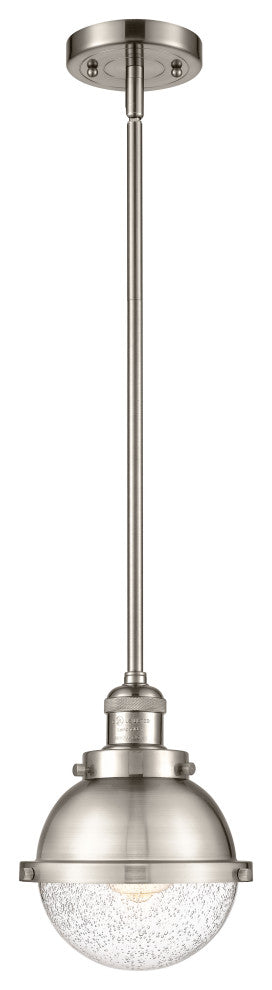 Innovations 201S-SN-HFS-64-SN Hampden 1 Light Mini Pendant, Brushed Satin Nickel