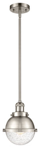 Innovations 201S-SN-HFS-64-SN Hampden 1 Light Mini Pendant, Brushed Satin Nickel