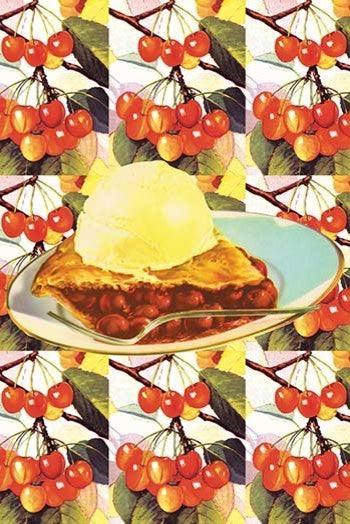 Cherry Cherry Cherry Pie - Gallery Wrapped Canvas Art 28" x 42"