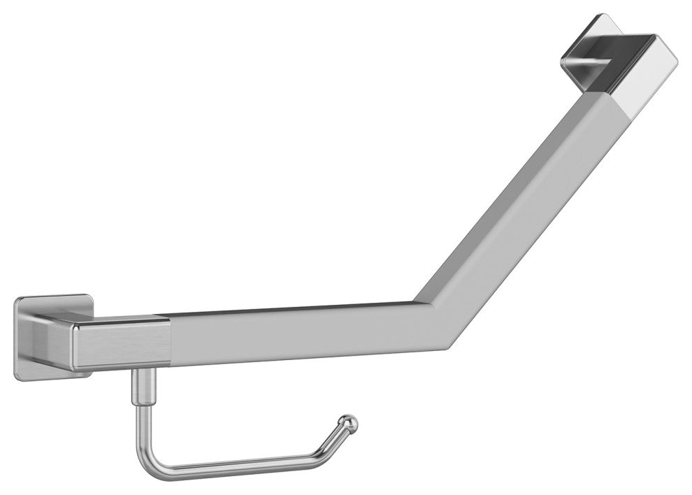 Seville Corner Bar, Brushed Nickel