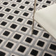 Nourison Aloha 6' x 9' Black White Modern Area Rug