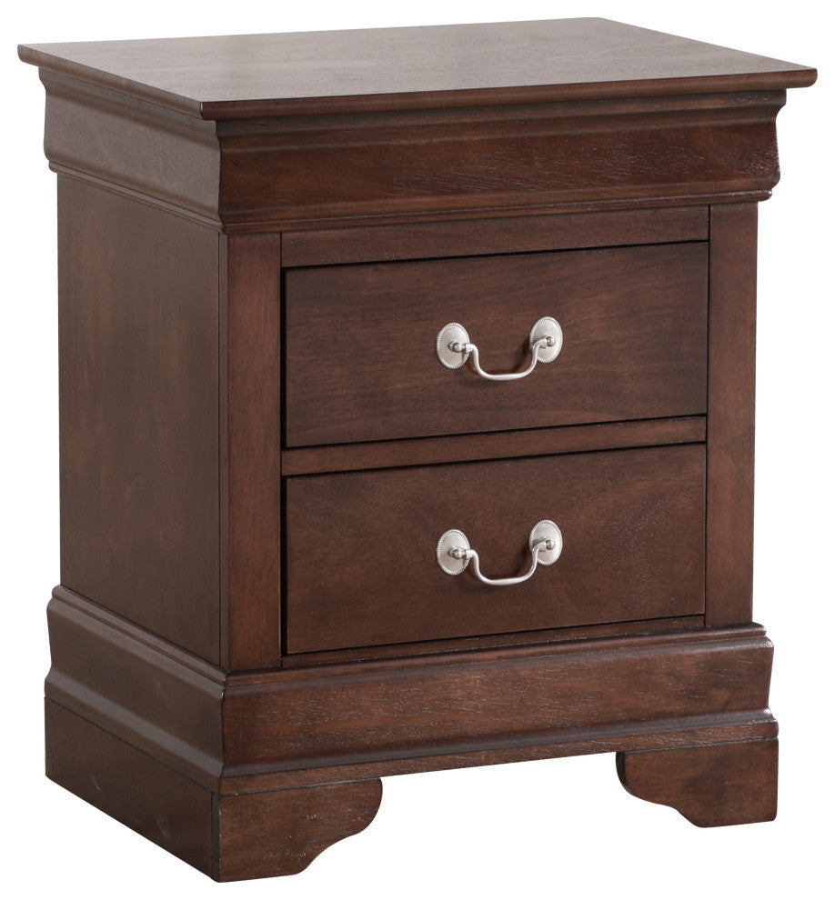 Louisphillipe Nightstand, Gray