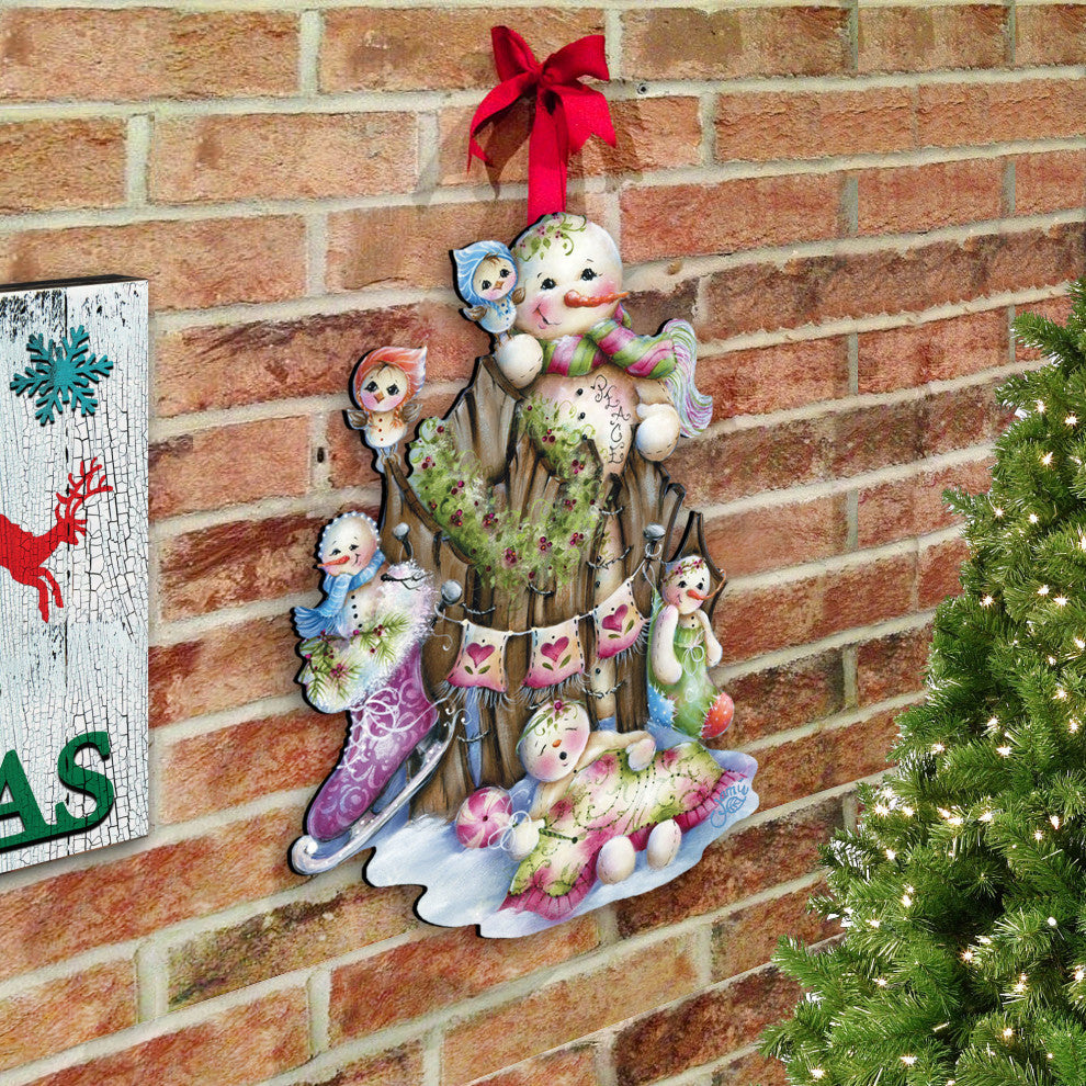 Christmas Time Door Hanger