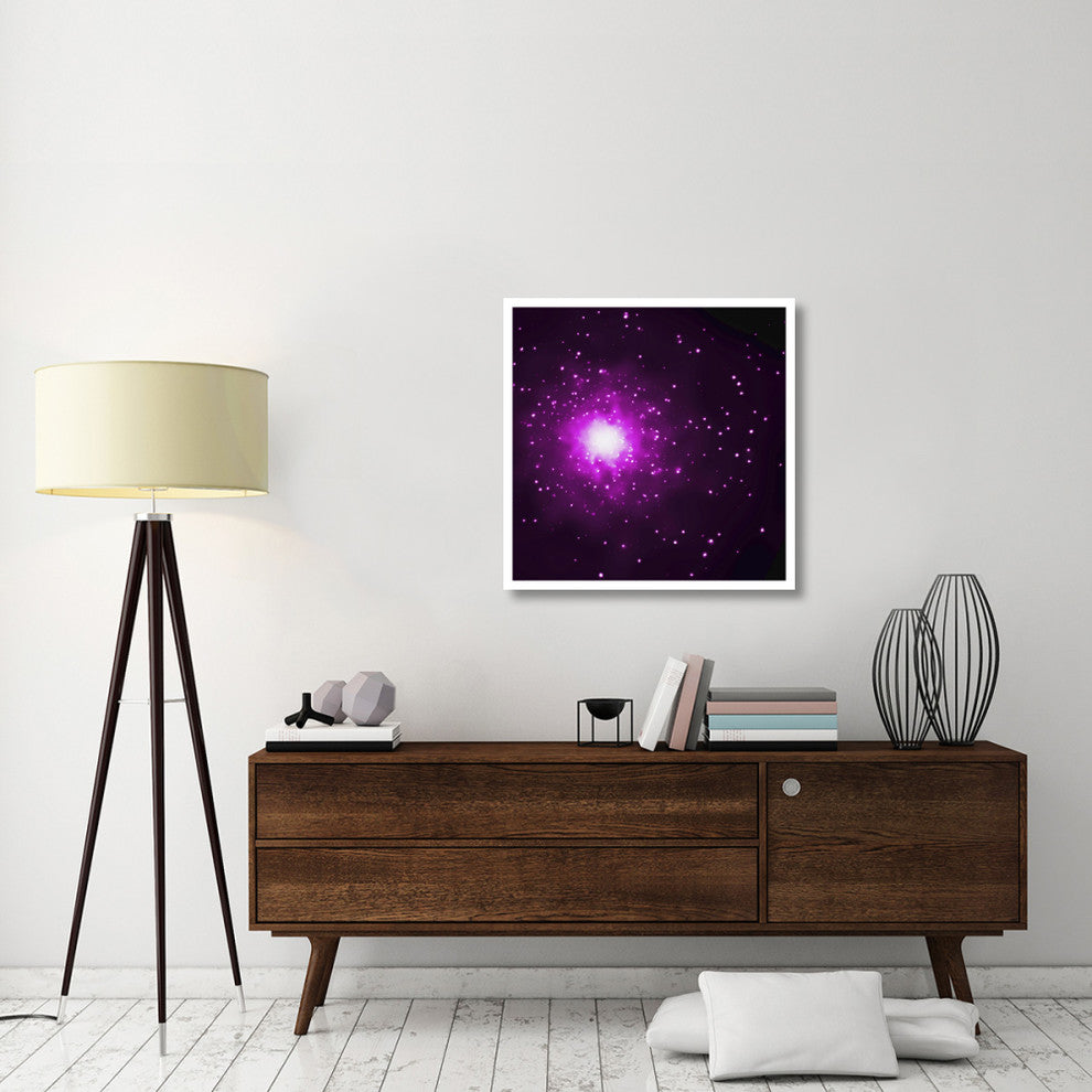 "M60 and M60-UCD1 (Chandra's View)" Digital Paper Print by NASA, 32"x32"