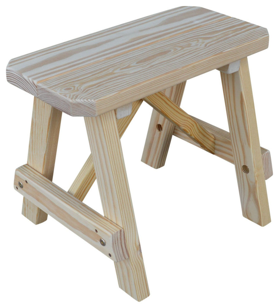Pine Traditional Picnic Bench, Unfinished, 2 Foot