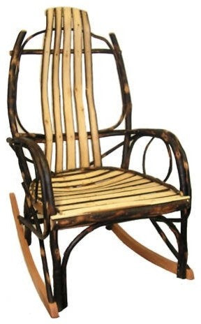 Amish Bentwood Rocker, All Hickory