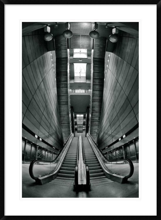 "Underground" Framed Digital Print by Semir Catovic, 28"x38"