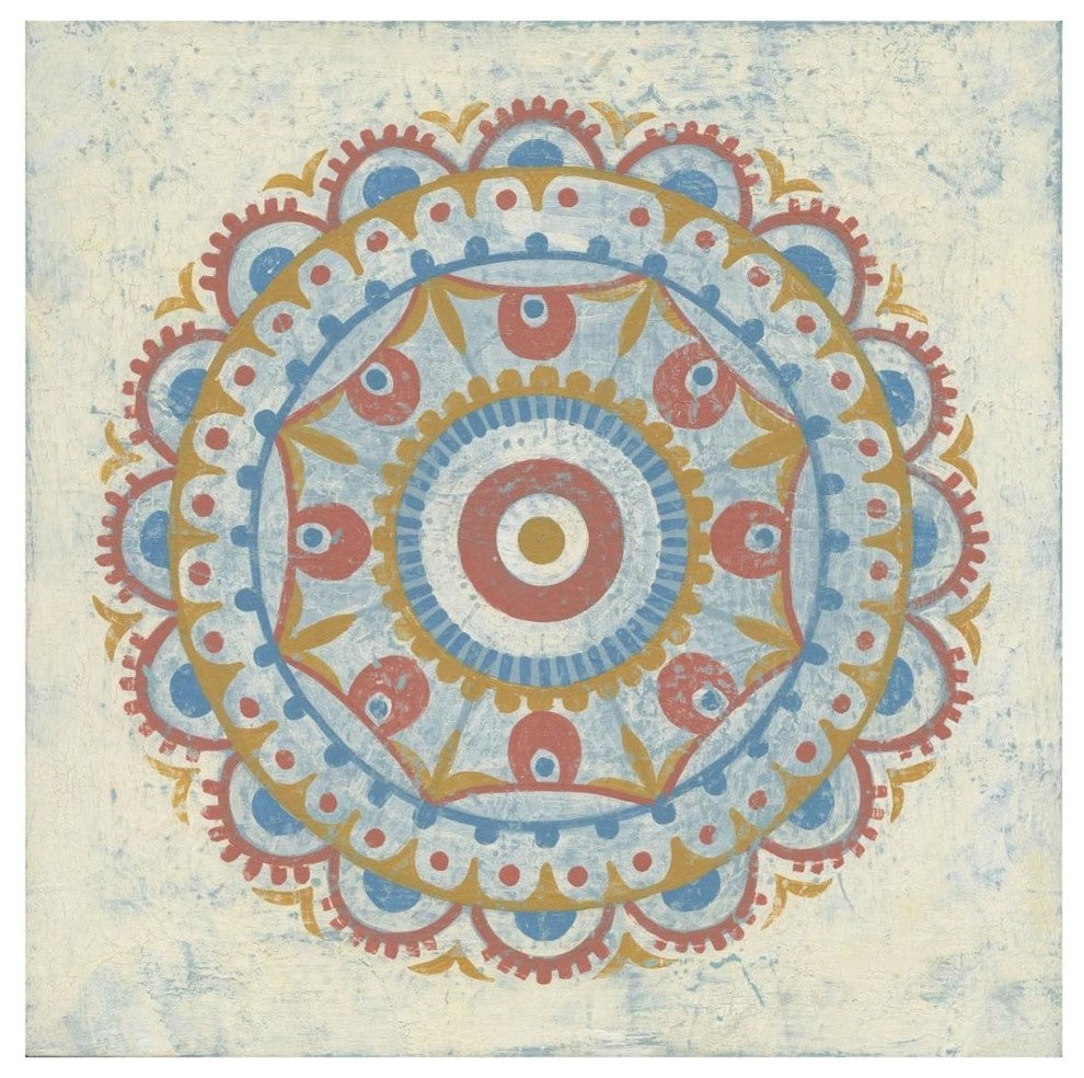 "Lakai Circle VI" Digital Paper Print by Kathrine Lovell, 32"x32"