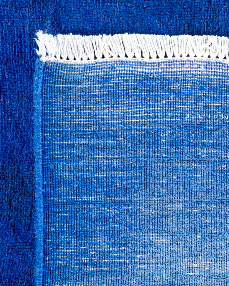 Vibrance, One-of-a-Kind Handmade Area Rug Blue, 15'4"x12'1"