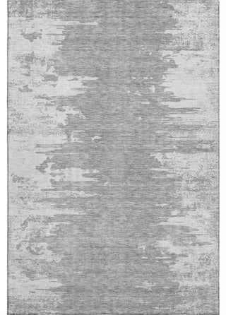 Premium Machine Washable Mayfield AMF705 Silver 8' x 10' Rug