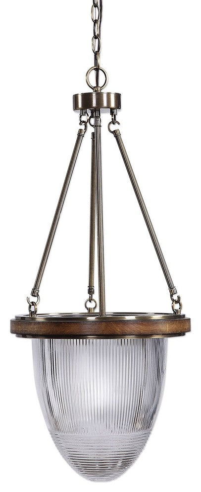 Uttermost Clemmie 1 Light Industrial Pendant