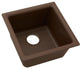 Elkay 15 3/4" Single Bowl Drop In/Undermount Bar/Prep Kitchen Sink, ELG1616MC0