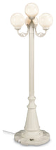 Ll-00371 European 00371 Four White Globe Lantern Patio Lamp Park Style