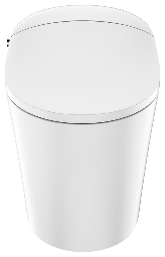 CastelloUSA New York All-In-One Smart Toilet With Bidet Seat, Simple Plus