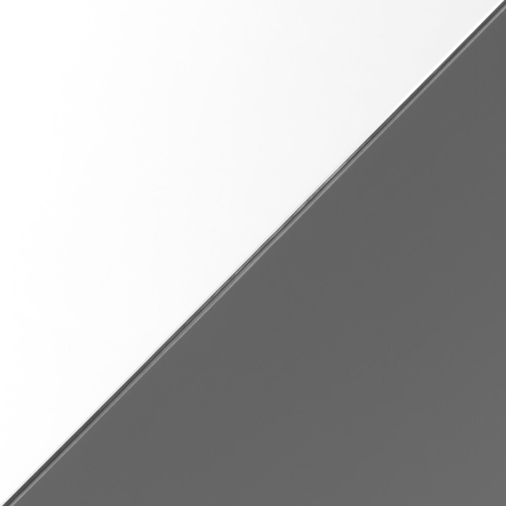 Eric Accent Rectangle Mirror, Smoke, 24"x18"