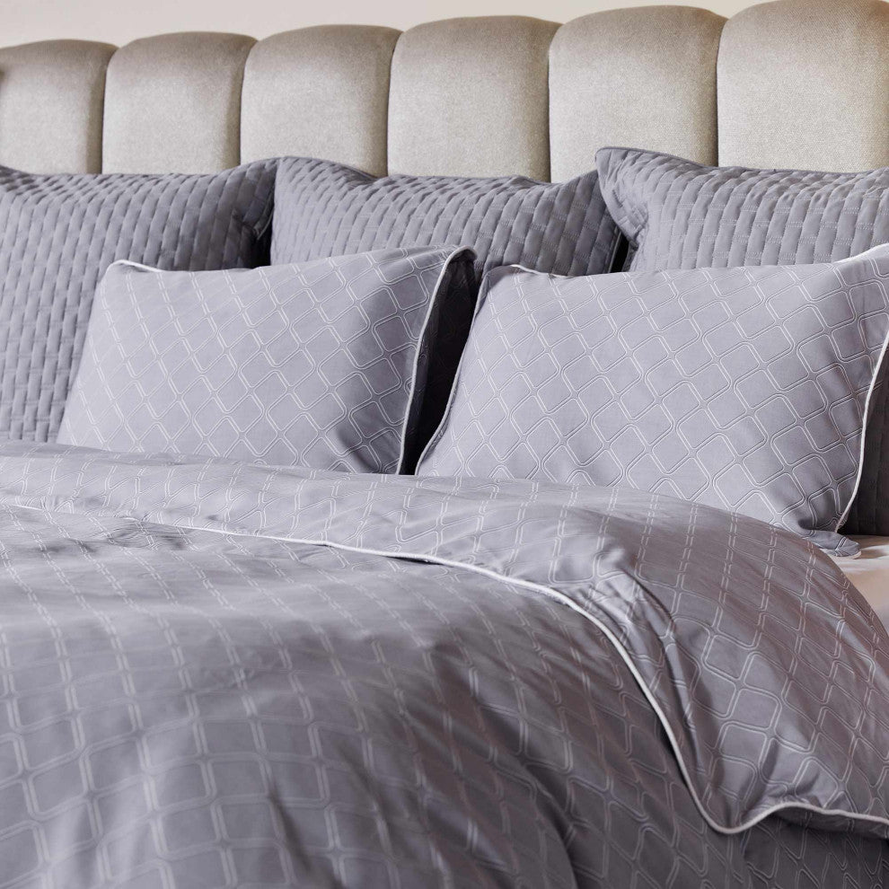 BedVoyage Luxury 100% Rayon Viscose Bamboo Duvet Cover With Shams, 3pc