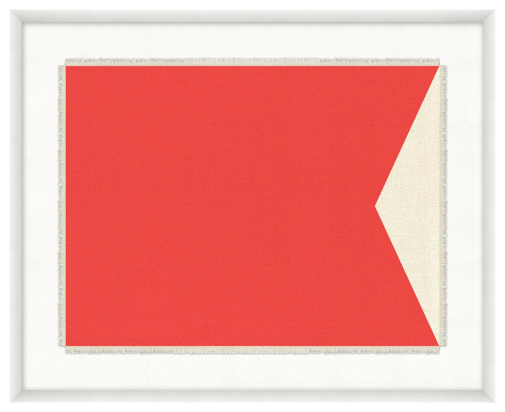 Nautical Flag Textile B, Giclee Reproduction Artwork