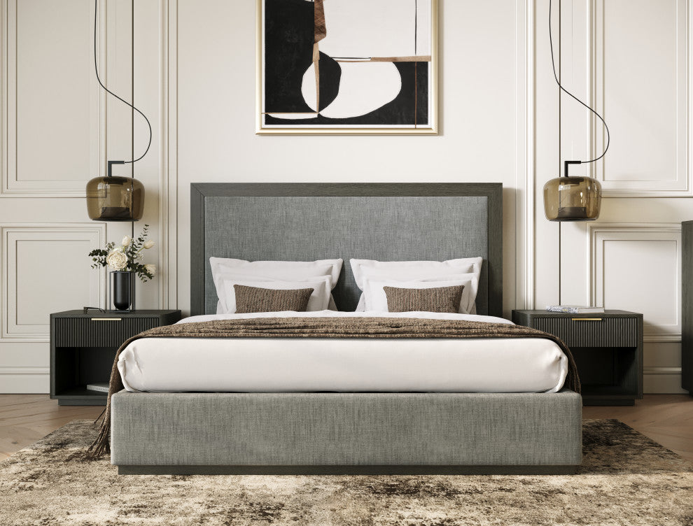 Nova Domus Santa Monica Modern Grey Wash Nightstand
