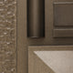 Mason Outdoor Ceiling Fixture, Coastal Bronze Finish, Clear Glass