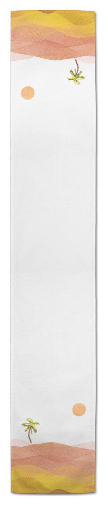 Watercolor Desert 16x72 Cotton Twill Runner